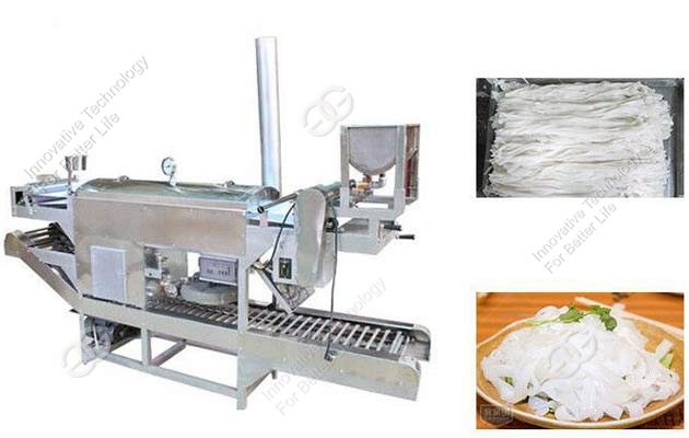 Automatic Ho Fun Noodle Making Machine|Flat Rice Noodle Machine