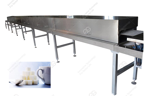 Stainless Steel Cube Sugar|Lump Sugar Infrared Drying Tunnel