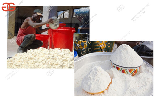 Cassava Flour Processing Machine
