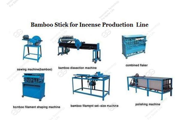 automatic bamboo incense sticks making machine