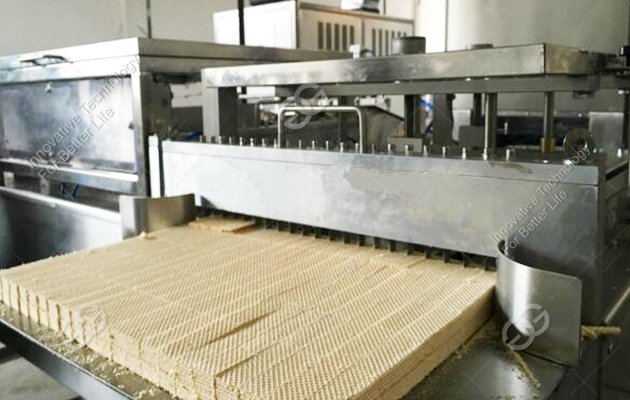 wafer biscuit processing