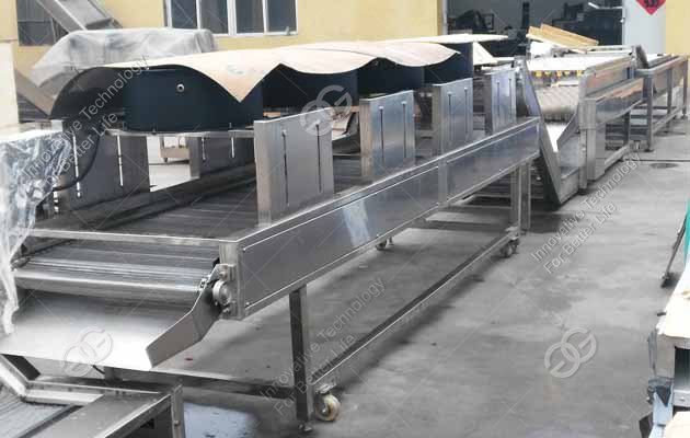 commercial cleaning machine for vegetable