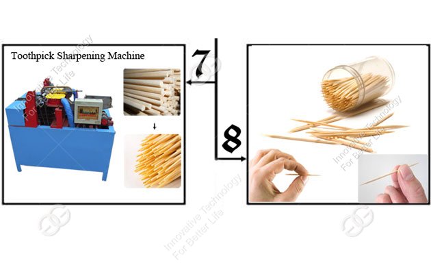 toothpick production machine