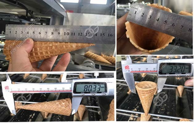 ice cream wafer cones production line