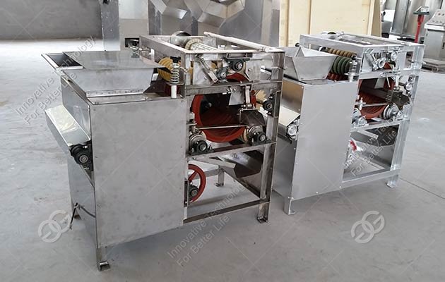 blanched almond peeling machine