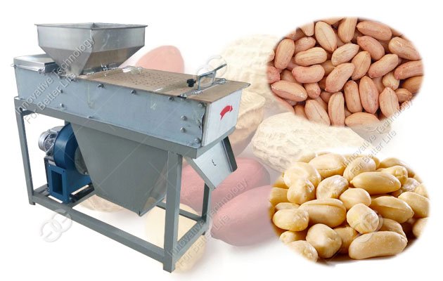 Groundnuts Peeling Machine Dry Style Roasted Peanut Skin Peeler