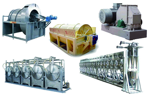 Sweet Potato Starch Processing Machine 2000kg/h