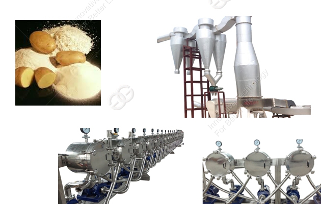 Potato Starch Processing Machin