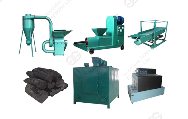  Charcoal Production line|Machine Plant For Charcoal 