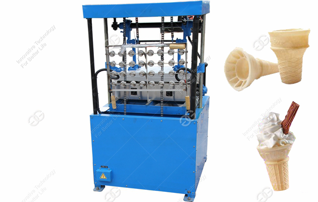 Industrial Ice Cream Cone Machine 32 Moulds GG-32C