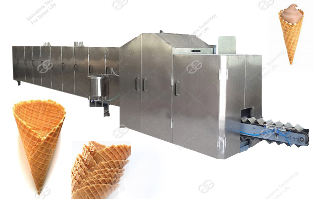 Waffle Cone Making Machine Mode