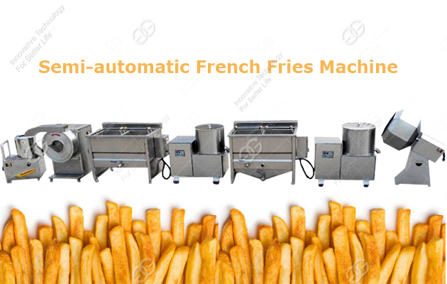  Small Scale Frozen French Fries Production Line 