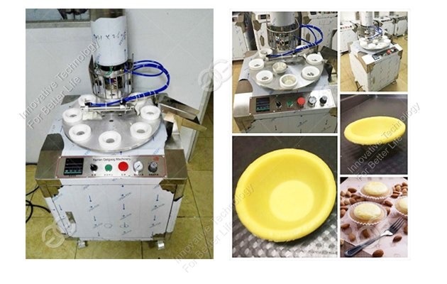 Egg Tart Forming Machine|Tartlet Press Machine