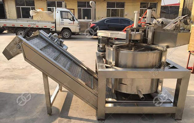 Automatic Deoiling Machine For Fried Nuts Sold to Germany