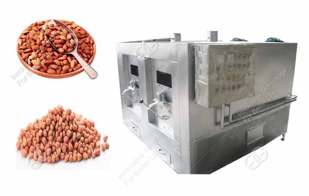 Almond Roasting Machine With Conveyor|Sesame Seeds Roaster