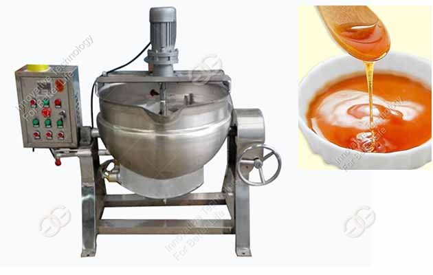 Sugar Cooking Pot Mixing Machin