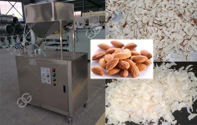 Almond Kernel Slicer  Peanut Slicing Machine for Pastry Food