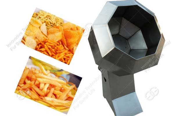 Flavoring|Seasoning Machine For Potato Chips|French Fries