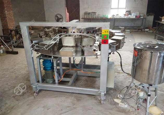 15 Moulds Waffle Cones Making Machine Sold to France