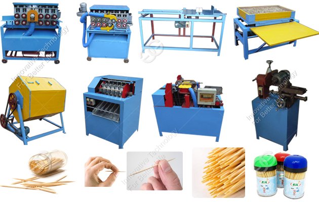 wood toothpick machine