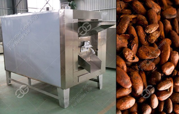 Cocoa Bean Roasting Drying Mach