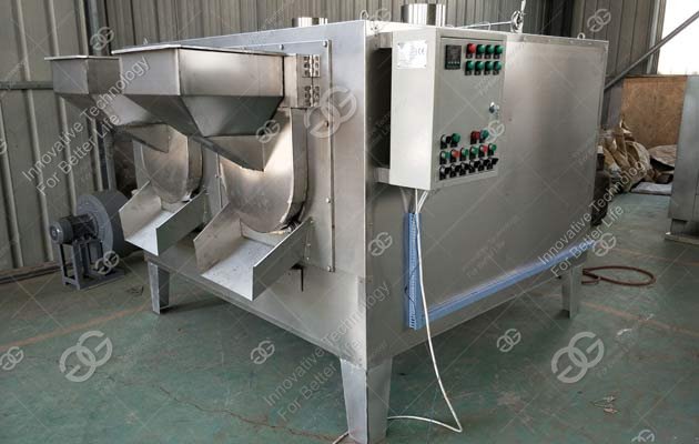 Commercial Sunflower Seeds Roasting Machine Sold to Saudi Arabia