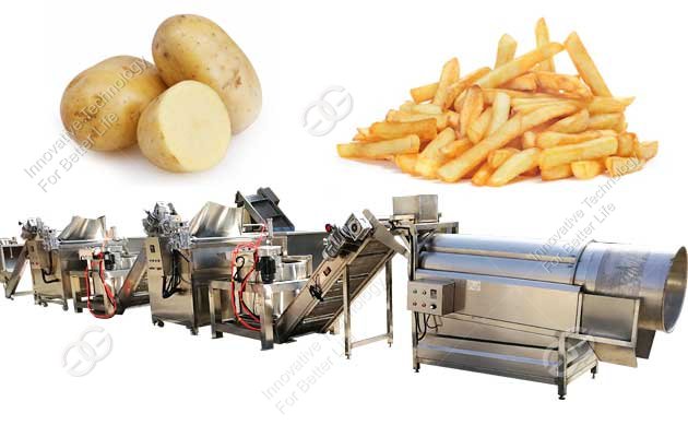 Automatic French Fries Producti