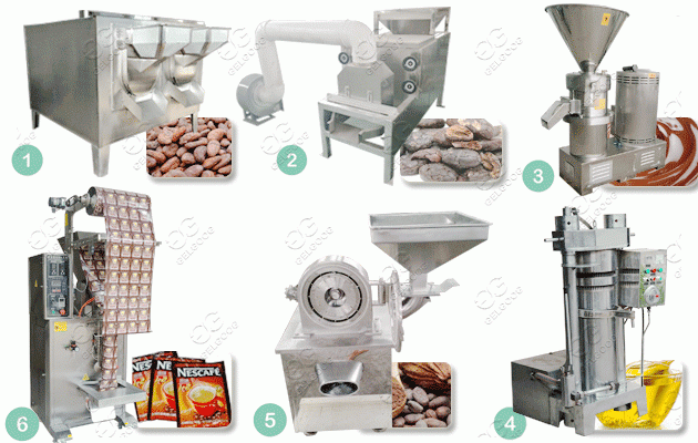 100kg/h Cocoa Powder Production Line|Cocoa Powder Processing Machine