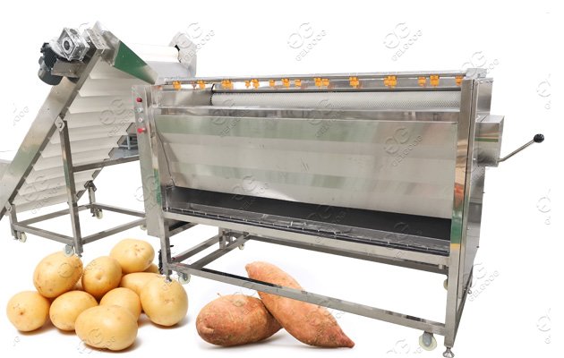 Potato Washing Peeling Machine