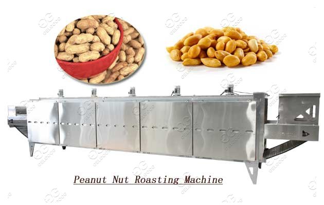 Automatic Continuous Peanut Roaster Machine|Cashew Nut Roast Equipment