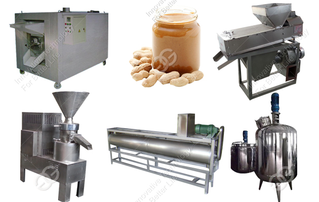 peanut paste production line