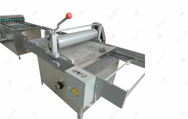 peanut brittle bar cutting machine