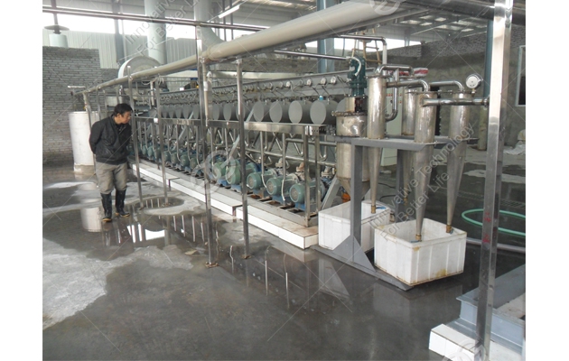 potato starch processing machine