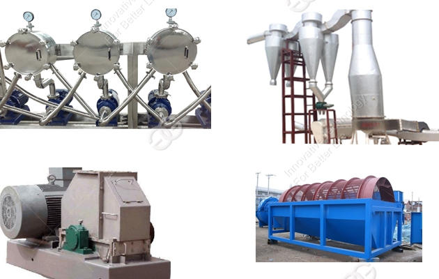 cassava starch machine