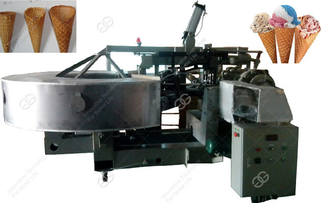 Waffle cone machine