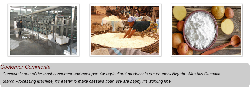 cassava starch production line