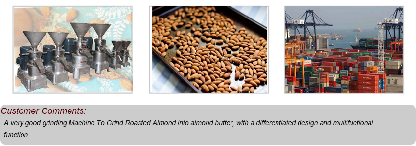 almond butter grinding machine