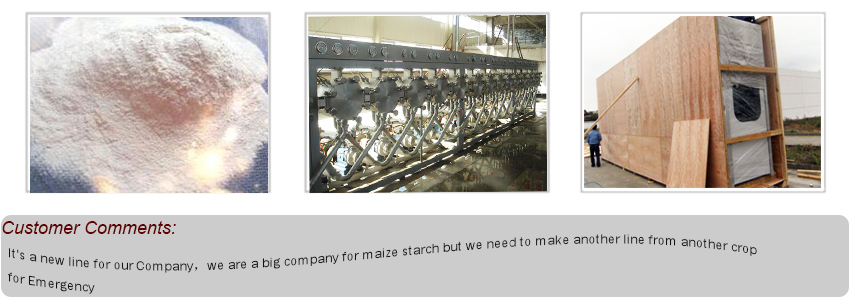 rice starch machine