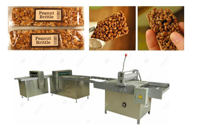 groundnut chikki forming cutting machine