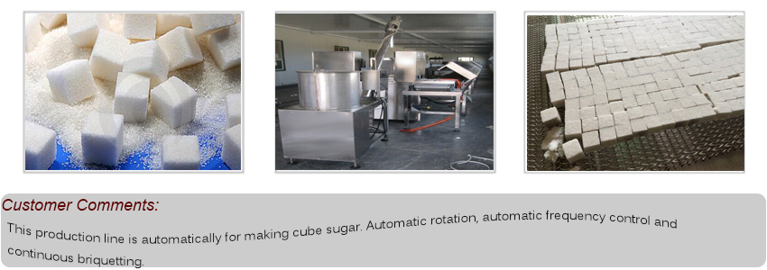 sugar cubes machine