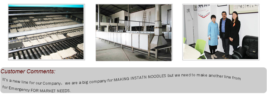 instant noodle processing line