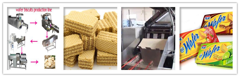 wafer biscuit processing line