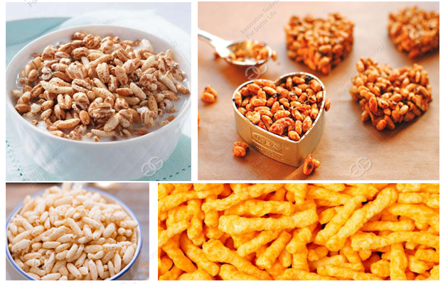 puffed rice machine