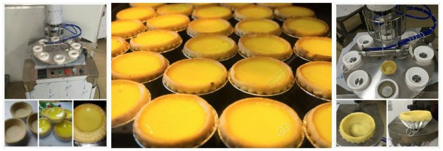 Egg Tart Machine Sold to Indone