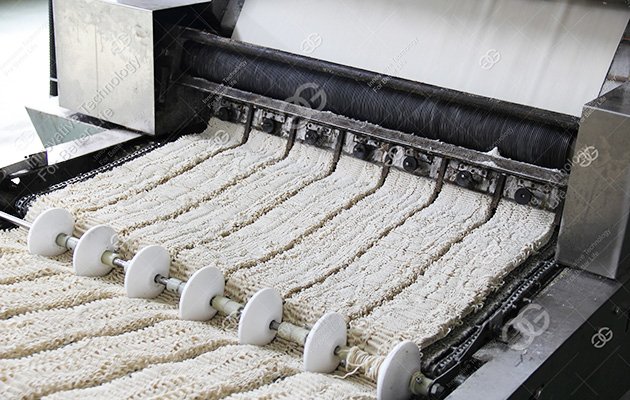 instant noodle processing
