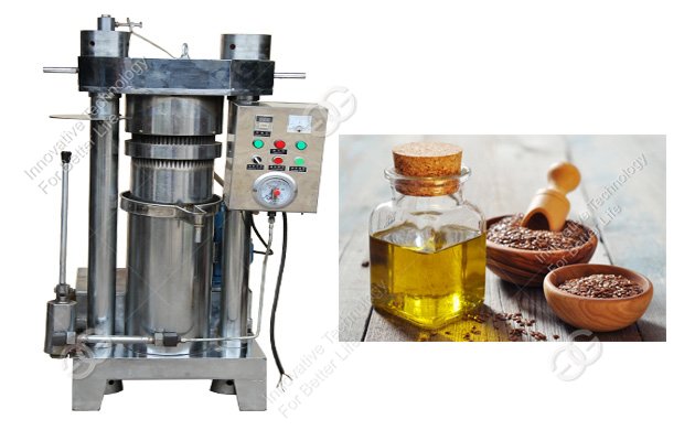 vertical hydraulic oil press