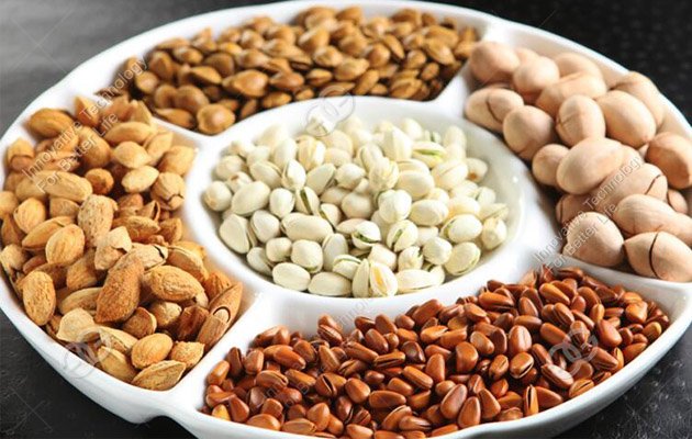 roasting nut machine