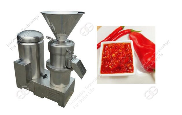 chili sauce grinding machine