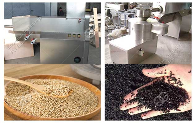 sesame grains cleaning and drying machine