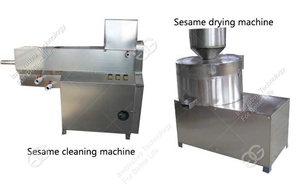 sesame grains cleaning and drying machine